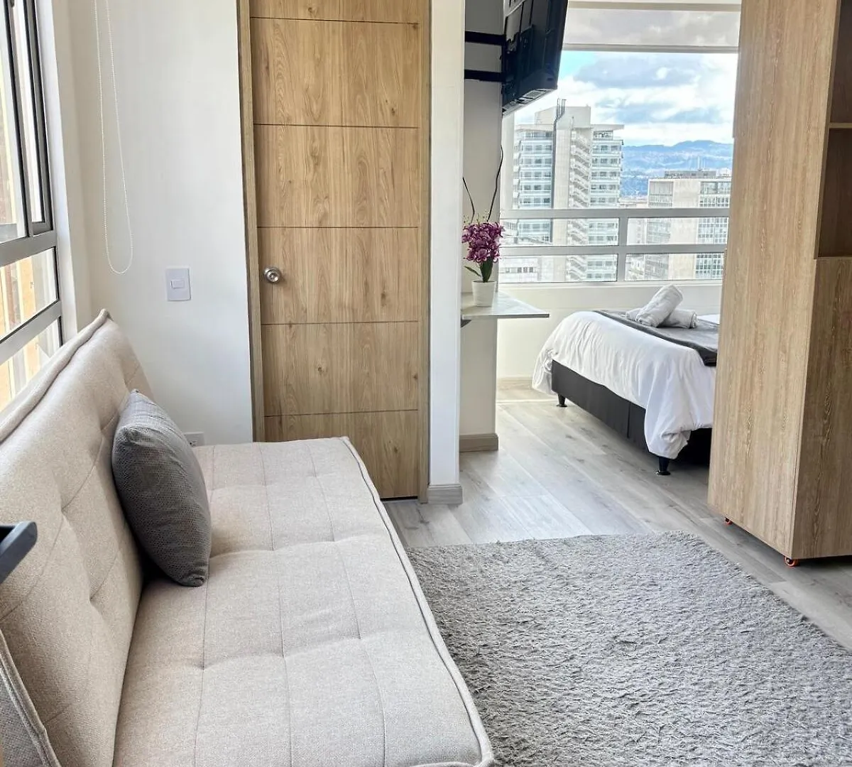 Acqua Luxury Studio With Top View - Bogota Downtown 0*,